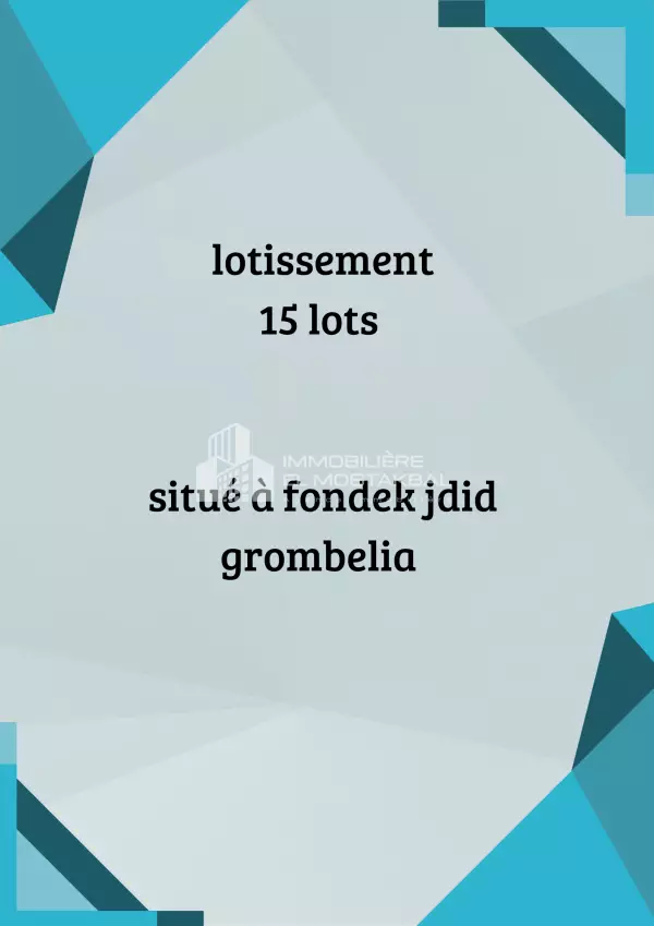 lotissement